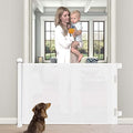 Retractable Baby Gate, 34”, Extends up to 55” Extra Wide Mesh Gate Z34298