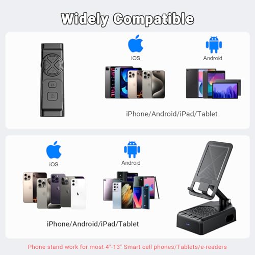 Bluetooth Speaker with Phone Stand O34862