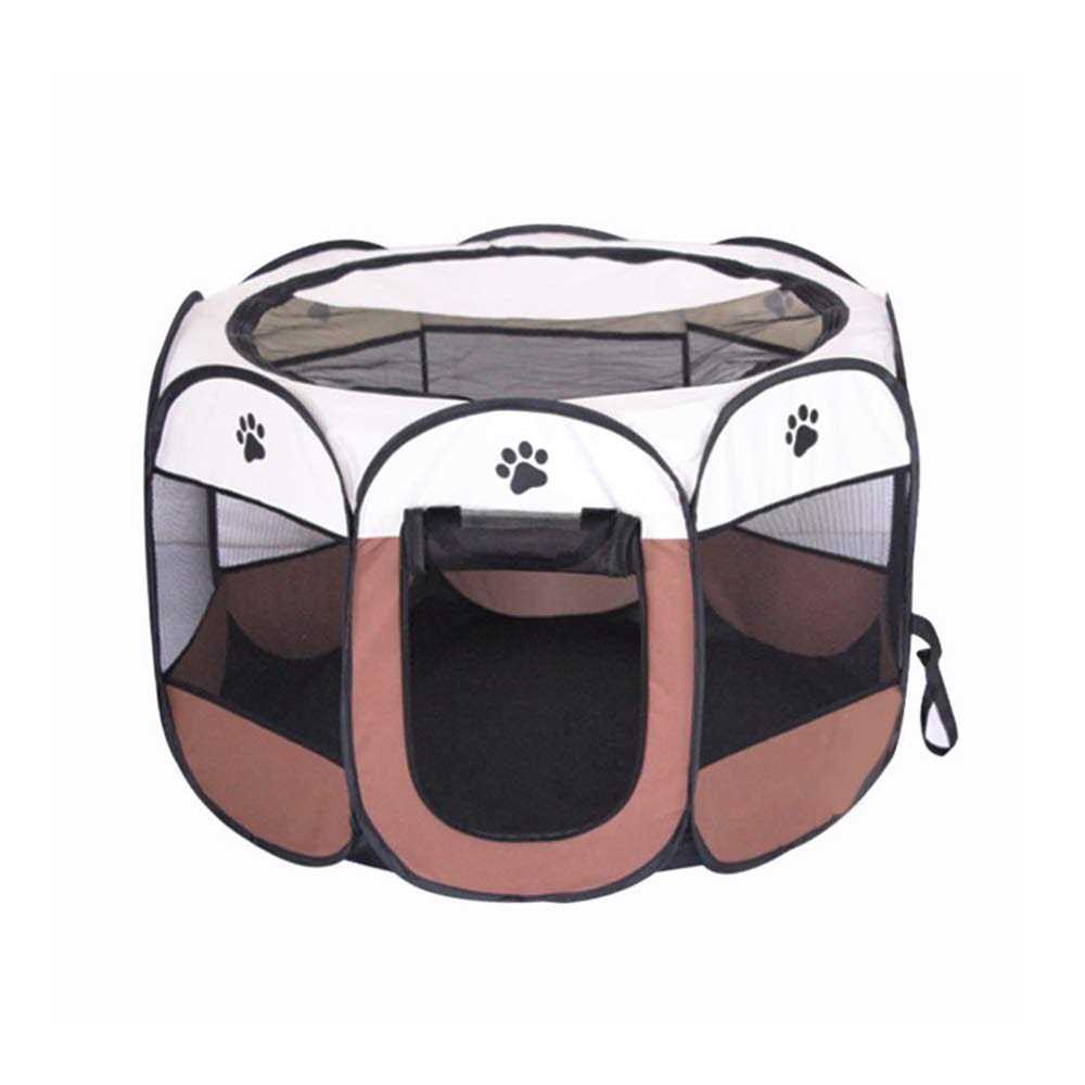 Portable Pet Playpen Foldable Dog Kennel A858638