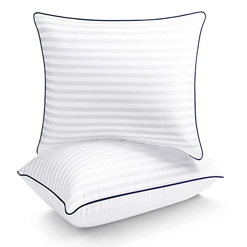 King Size Set of 2 Cooling Pillows with Down Alternative Filling T664