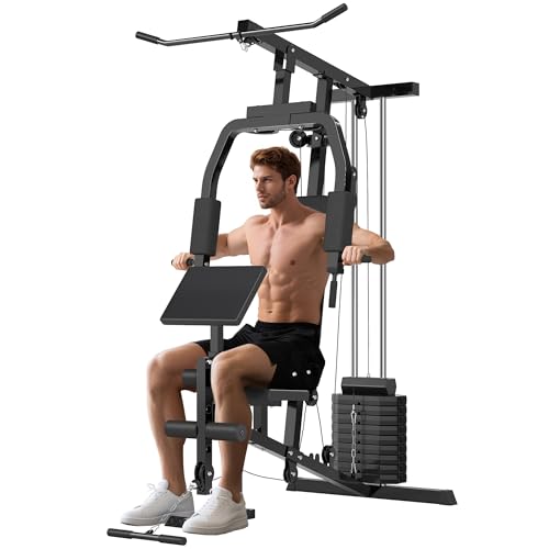 99Lbs Weight Stack Home Gym System Z67161