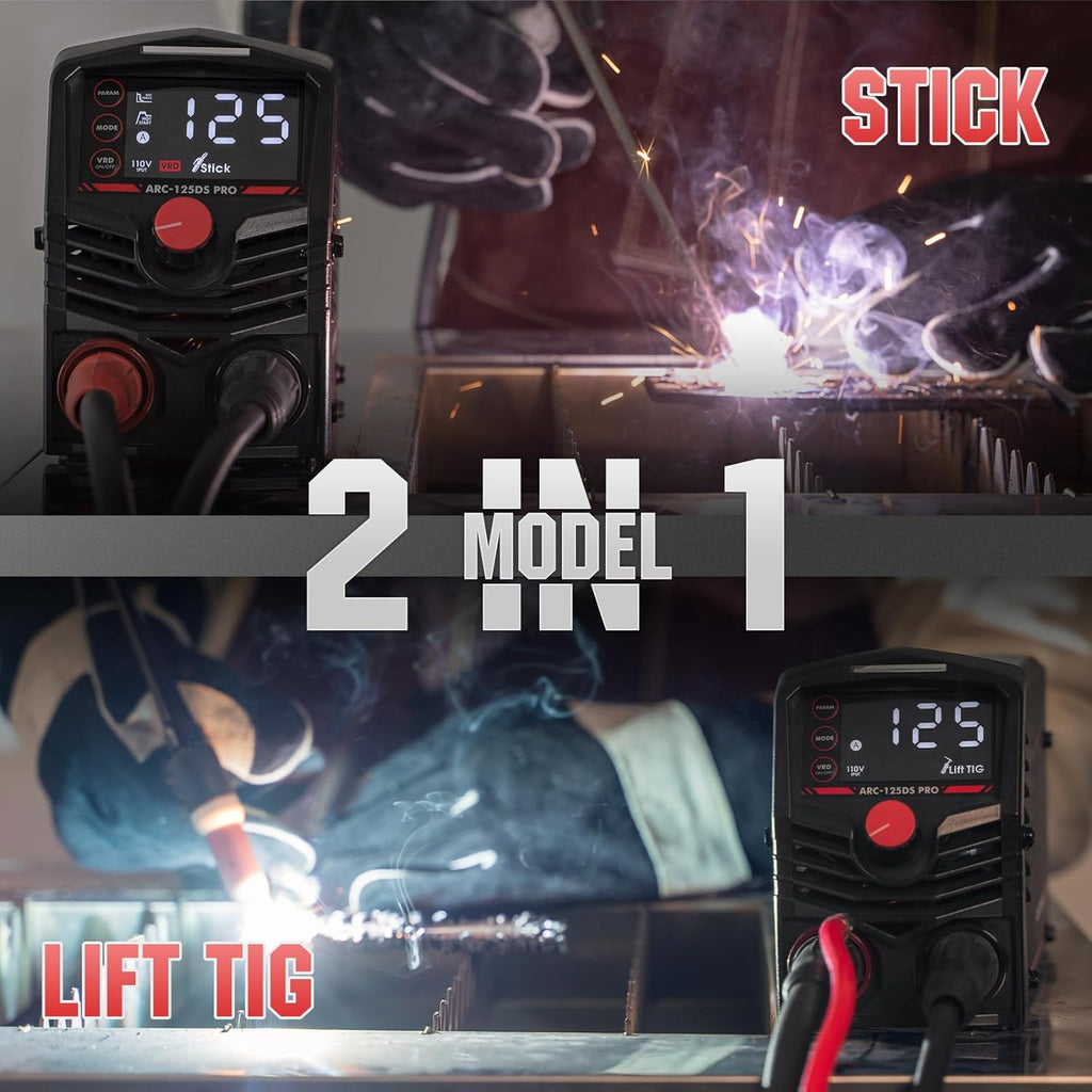 Large LED Display 125Amp Stick Welder E278