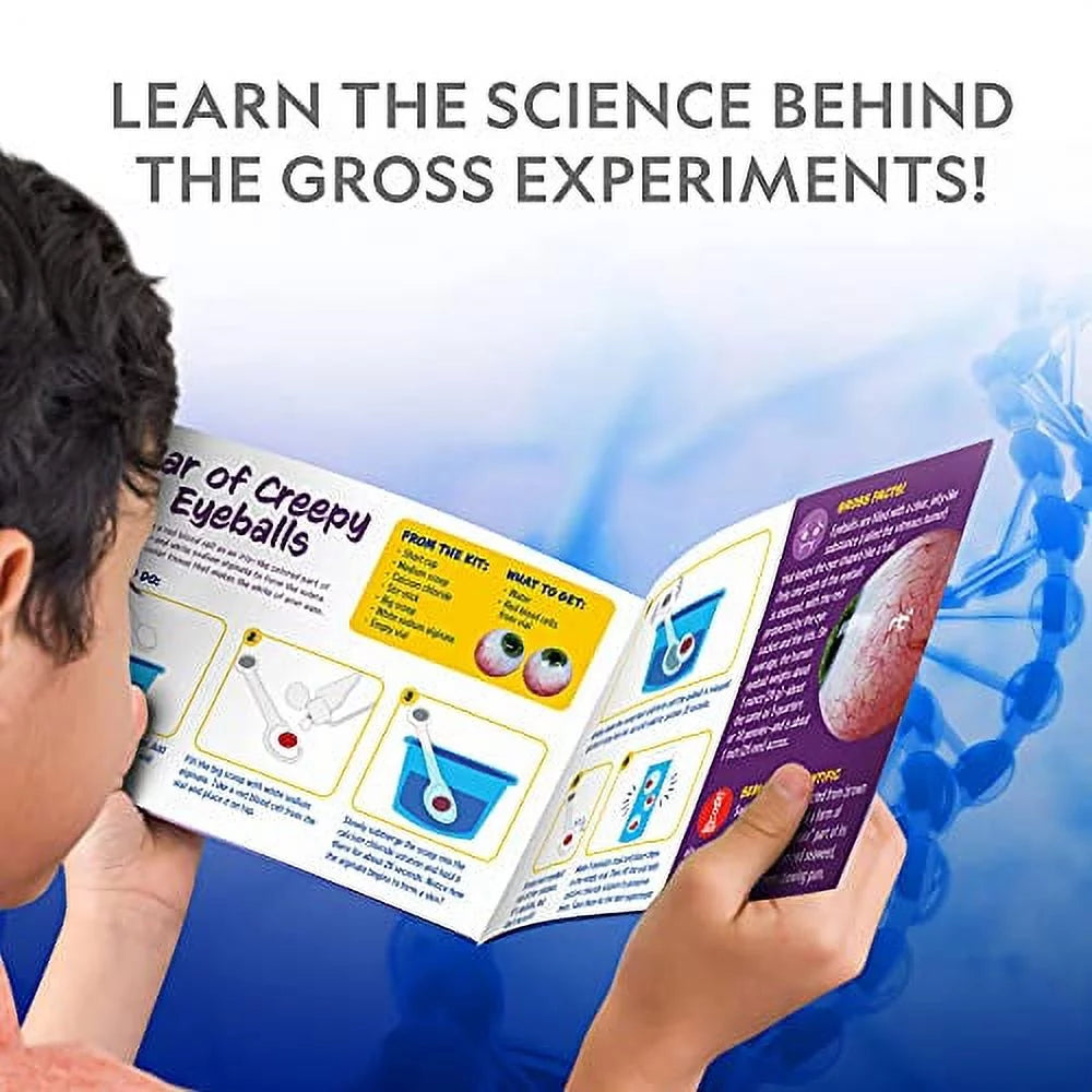 15 Gross Science Experiments for Kids B955