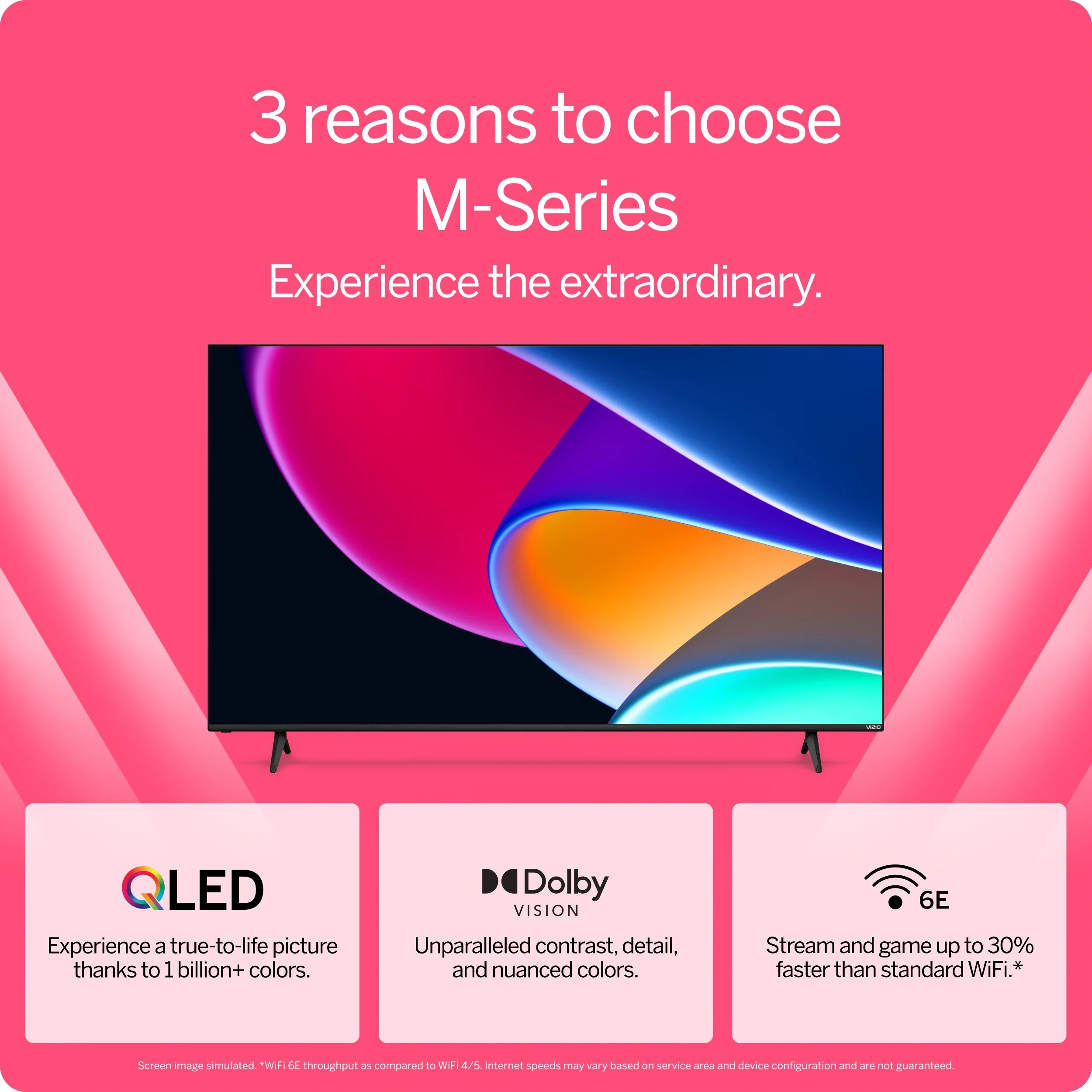 43 Class 4K QLED HDR Smart TV F661
