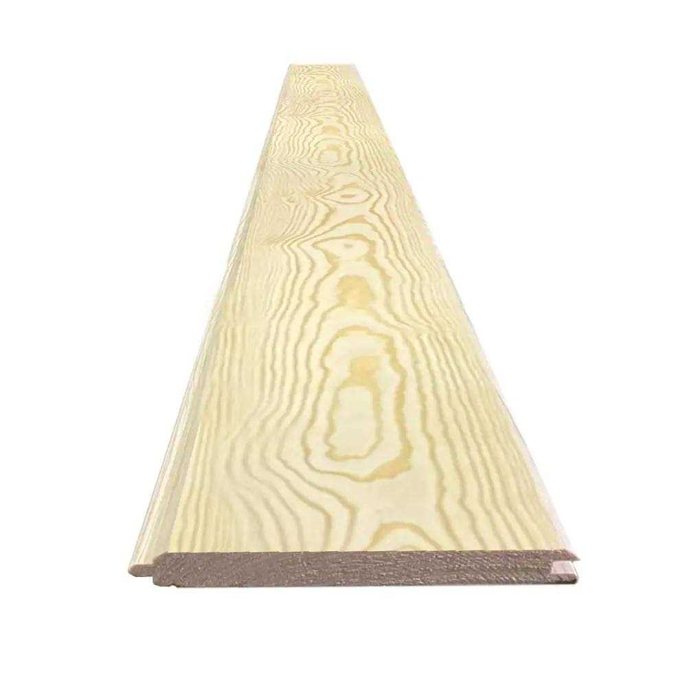 3/4 in. x 8 in. x 7 ft. Wire Brushed Knotty Pine Tongue and Groove Siding Board U561011