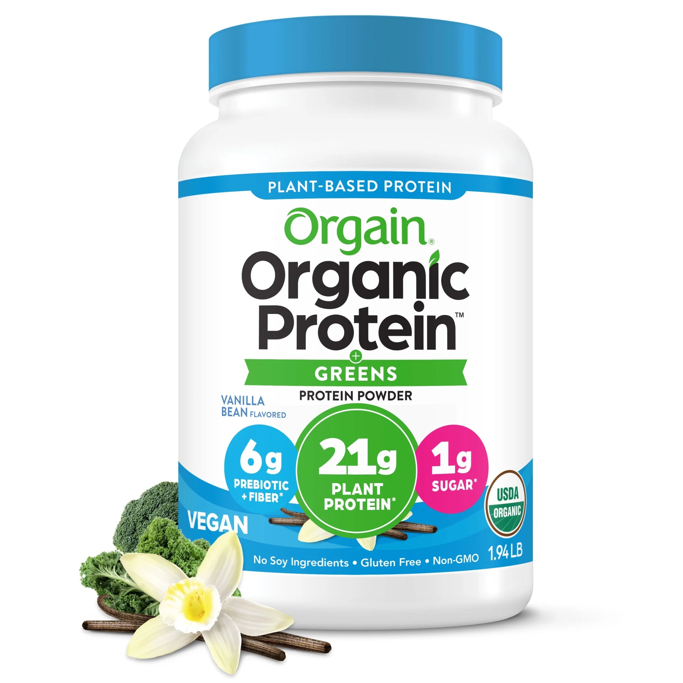 Vanilla 21g Protein & Greens Powder L8860