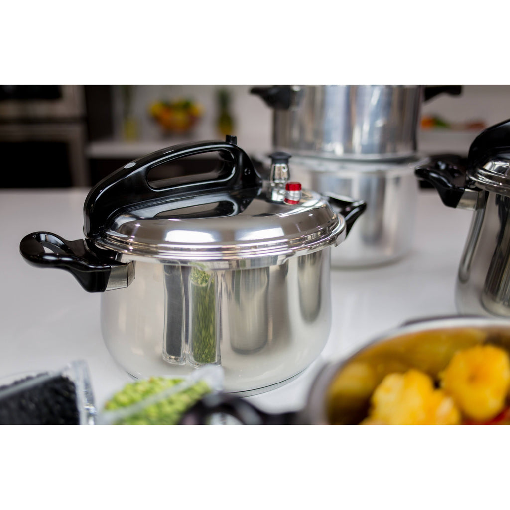 Stainless Steel 9.5 Quart Pressure Cooker A3972