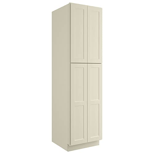96" Tall Storage Cabinet with 2 Doors and 5 Adjustable Shelves Y46087