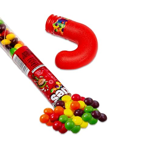 3 Pack Candy Cane Tube Filled With Candy D778570