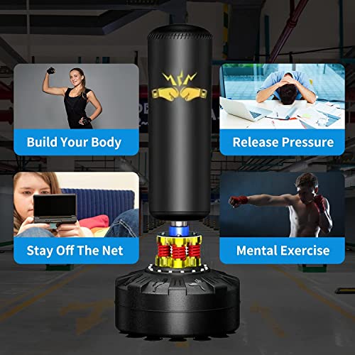 Heavy Punching Bag with Stand 70'' L360370