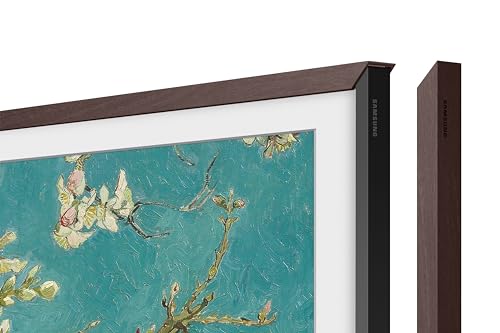 43 Inch 4K Smart Quantum HDR TV with Modern Brown Bezel S8287