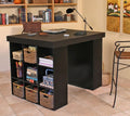 White Desk with 2 Bookcase Sides Y735547