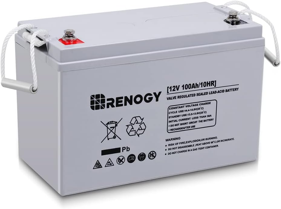 12 Volt 100Ah Deep Cycle AGM Battery W34648
