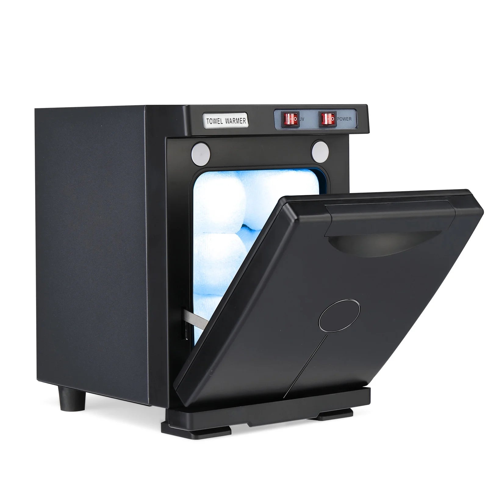 Black 5L Hot Towel Warmer UV Sterilizer Cabinet O8824