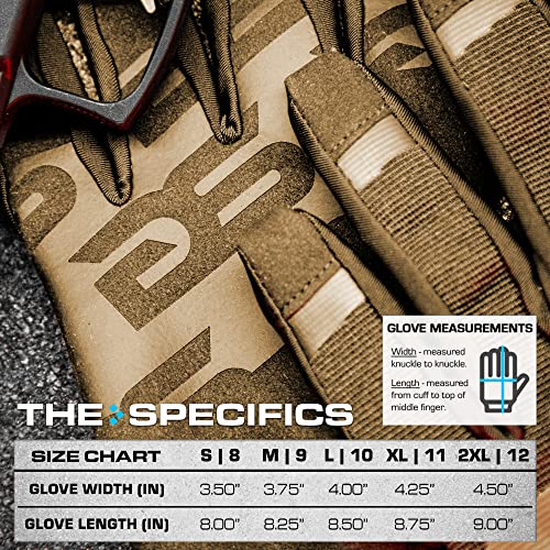 Black Small Tactical Shooting Gloves M3141