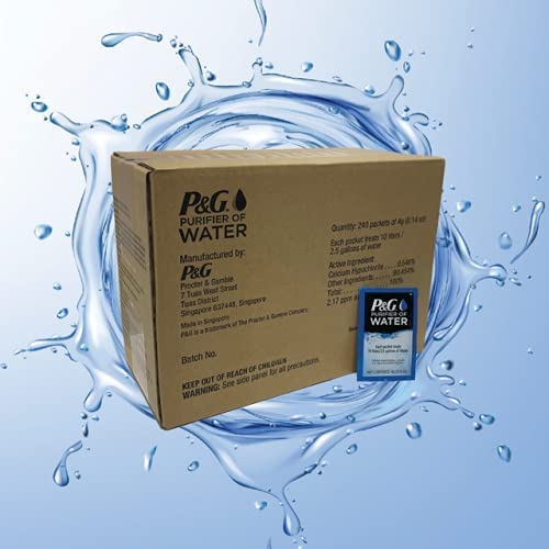Portable Water Purifier Packets I60558