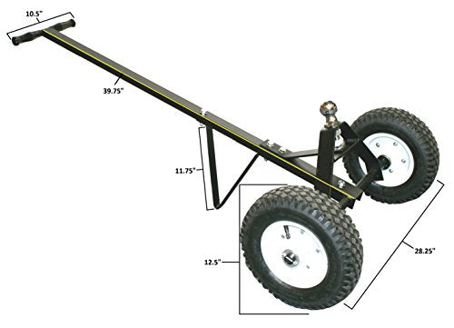 Trailer Dolly with 12" Pneumatic Tires - 600 Lb. Maximum Capacity F4272