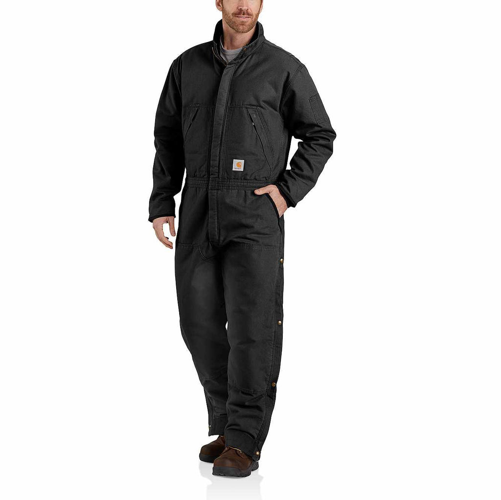 Black 3XL Insulated Coverall W334132