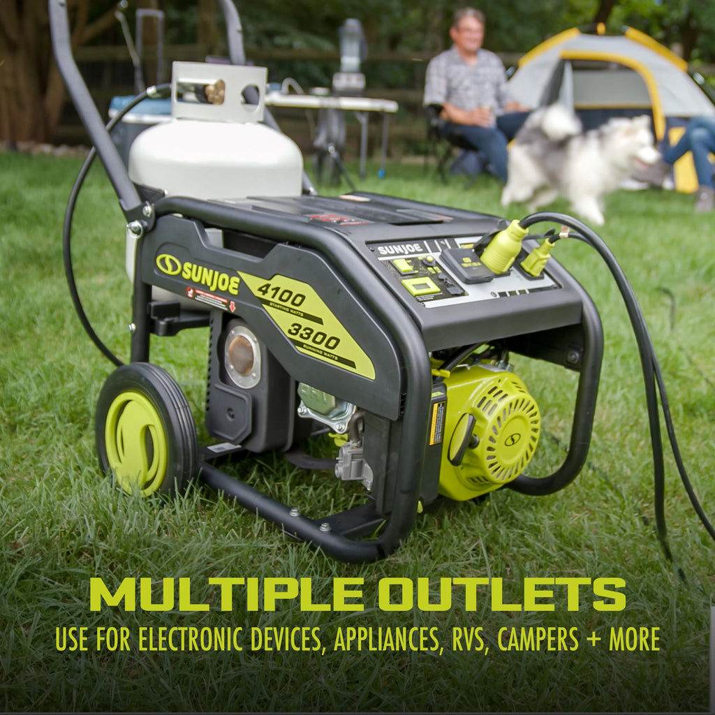 Portable Propane Generator with Cover U164