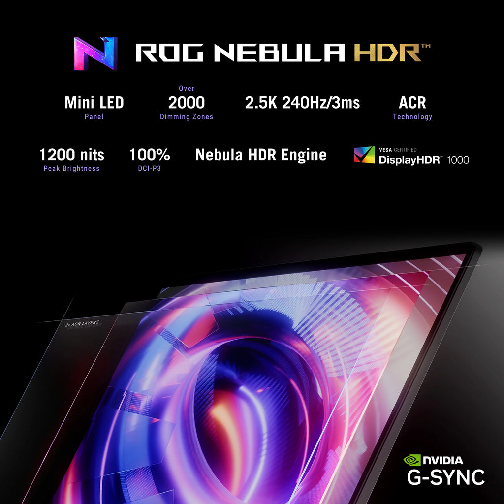 18in 240Hz Mini LED WQXGA Display Gaming Laptop M41690