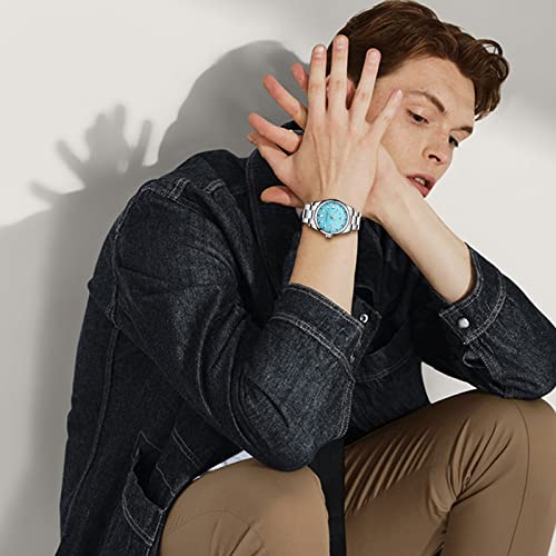 Waterproof Stainless Steel Analog Chronograph Watch T7352
