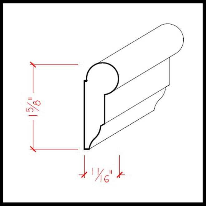 Picture Rail Moulding K33908