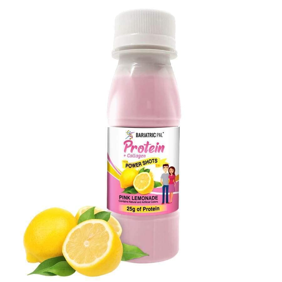 Pink Lemonade 25g Whey Protein & Collagen Power Shots (48 Bottles) V5355