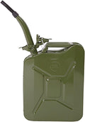 20L 5 Gallon Cold-Rolled Plate Gas Can with Flexible Spout Z478609