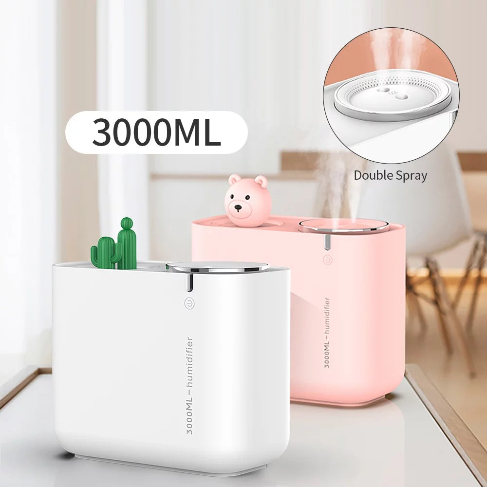 3L Ultrasonic Cool Mist Humidifier L1888
