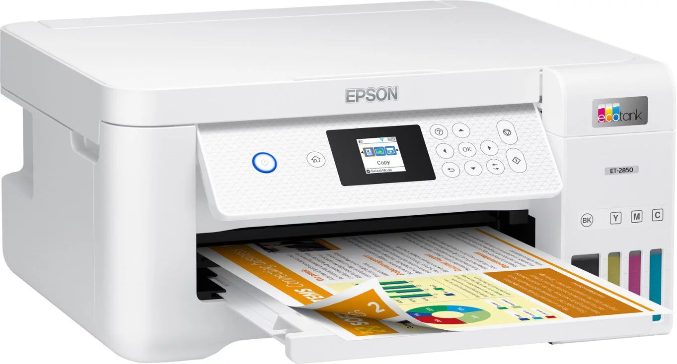 White All-in-One Supertank Inkjet Printer V9705