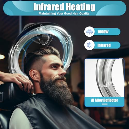 White 1250W Infrared Hair Dryer K49681