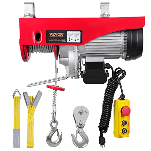 440LBS 110V Electric Hoist with Remote Control T513