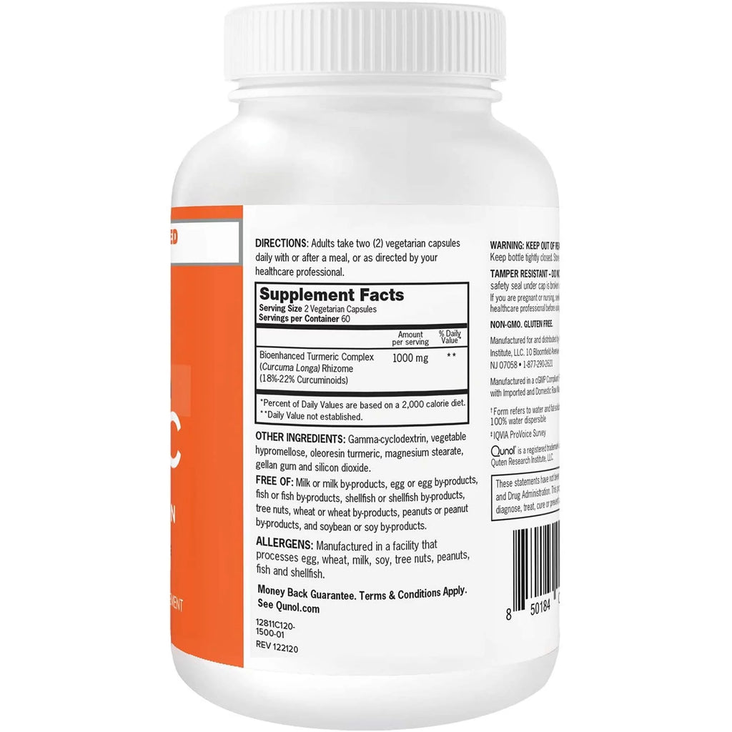Turmeric Veggie Caps, 120 ct. E34615