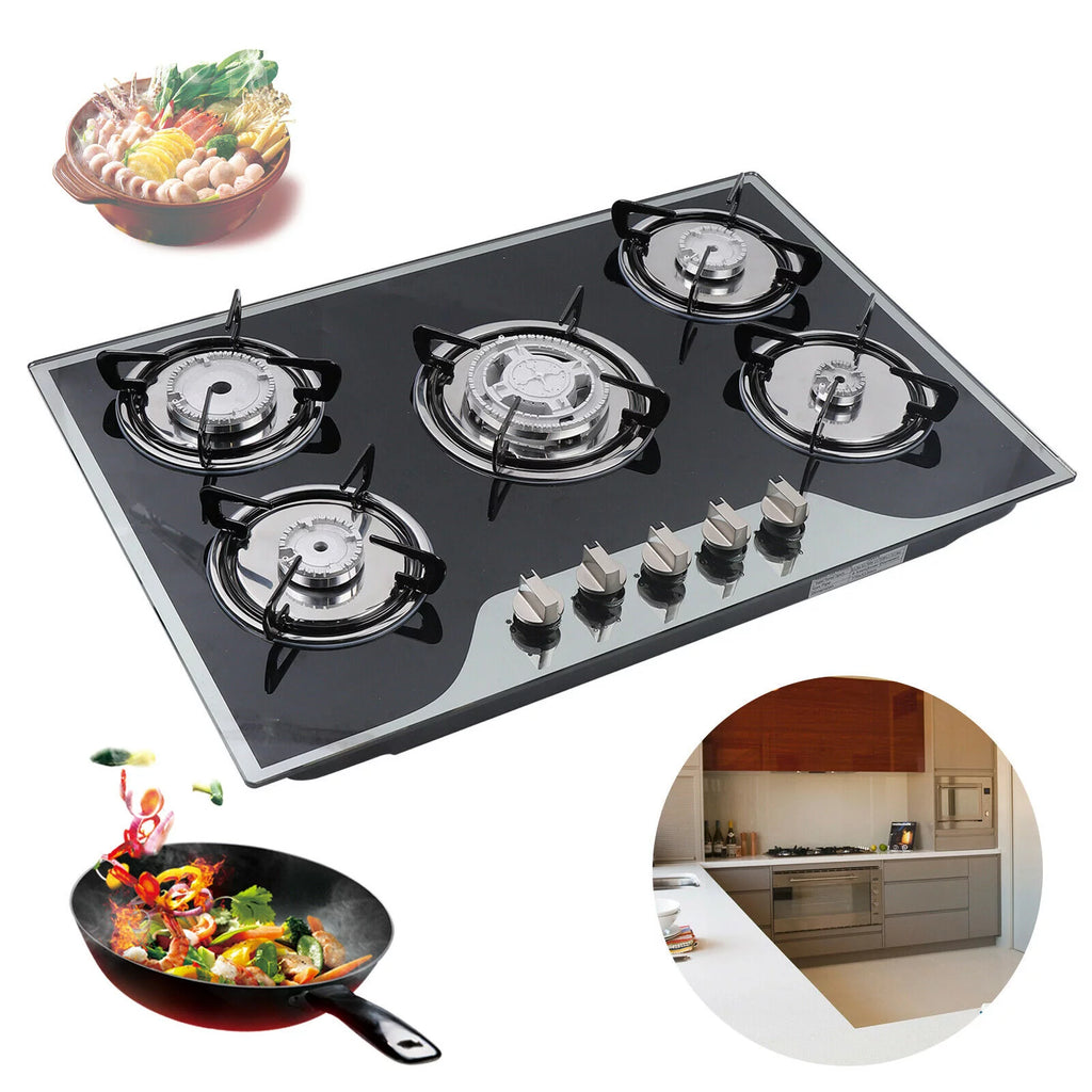 30"x20" 5 Burners Built-in Gas Cooktop C285673