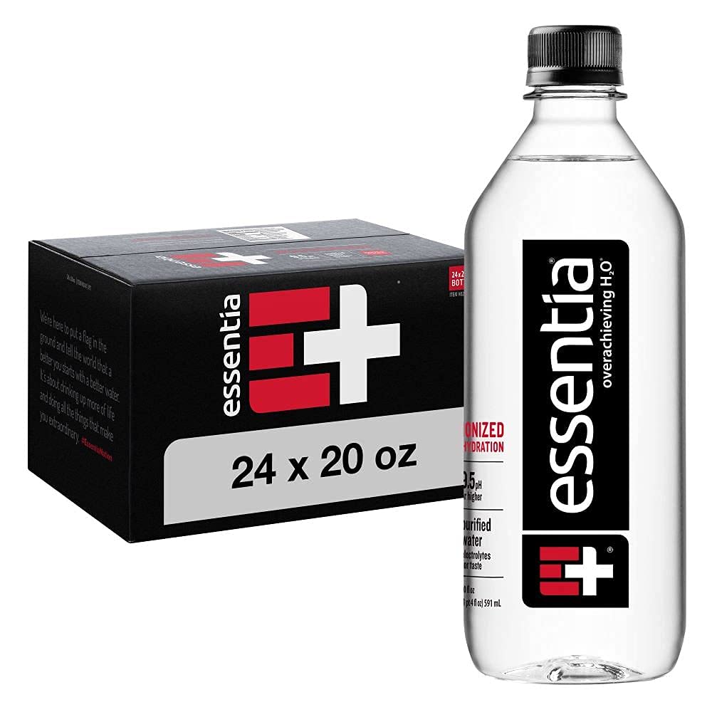 20 Ounce Pack of 24 Bottles Ionized Alkaline Water M86056
