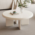 White Round Coffee Table I714593