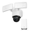 Dual Camera Floodlight Camera with 360° Pan and Tilt D714