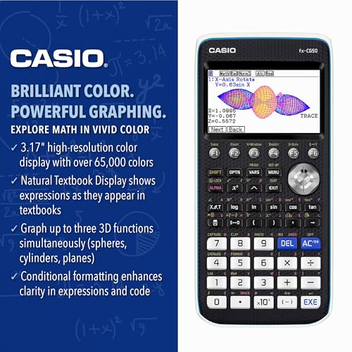Color Graphing Calculator with 3D Graph & Python B679