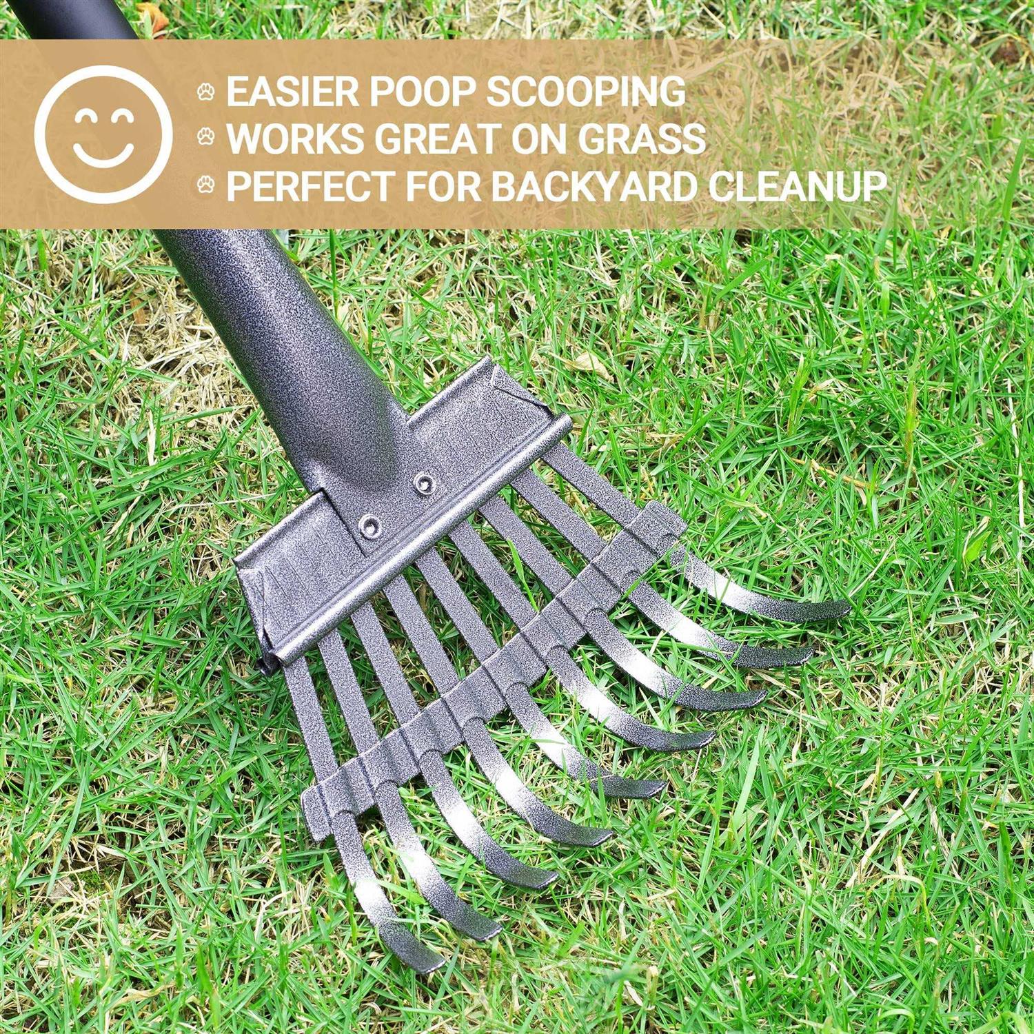 Dog Pooper Scooper and Rake Set Q850369