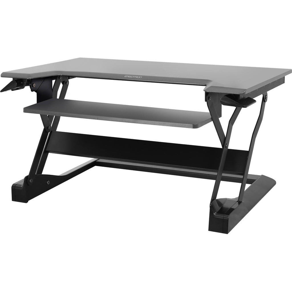 Black Sit-Stand Desktop Workstation B670524