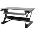 Black Sit-Stand Desktop Workstation B670524