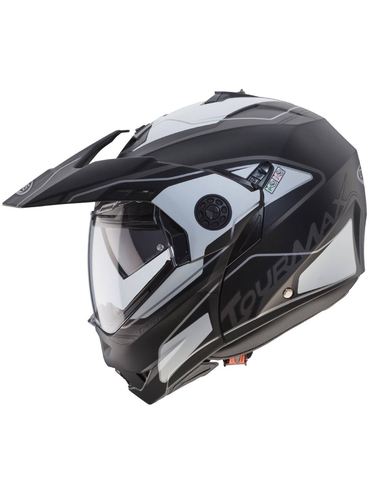 Black Tourmax Motorcycle Helmet U378742