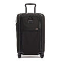 Black Expandable 4 Wheeled Carry-On Suitcase W52802